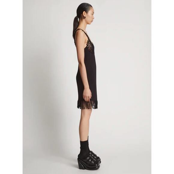 Proenza Schouler Embroidered Viscose Knit Dress - Picture 2 of 12